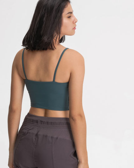 Millennia Feel Like Skin Scoop Neck Sports Cami