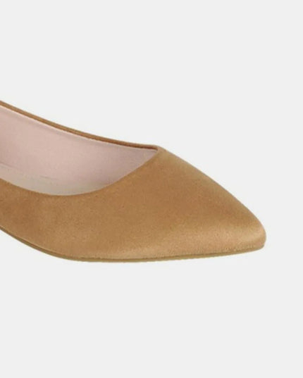 Forever Link Pointy Toe Slip On Flat Loafers
