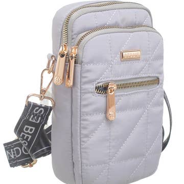 Quilted Phone Cross Body Bag Multicolor