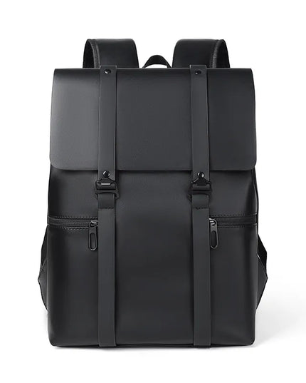 PU Leather Adjustable Strap Backpack Bag 