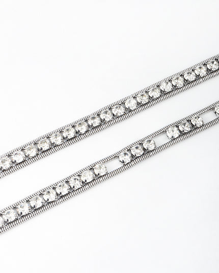 Rhinestone Metal Belt