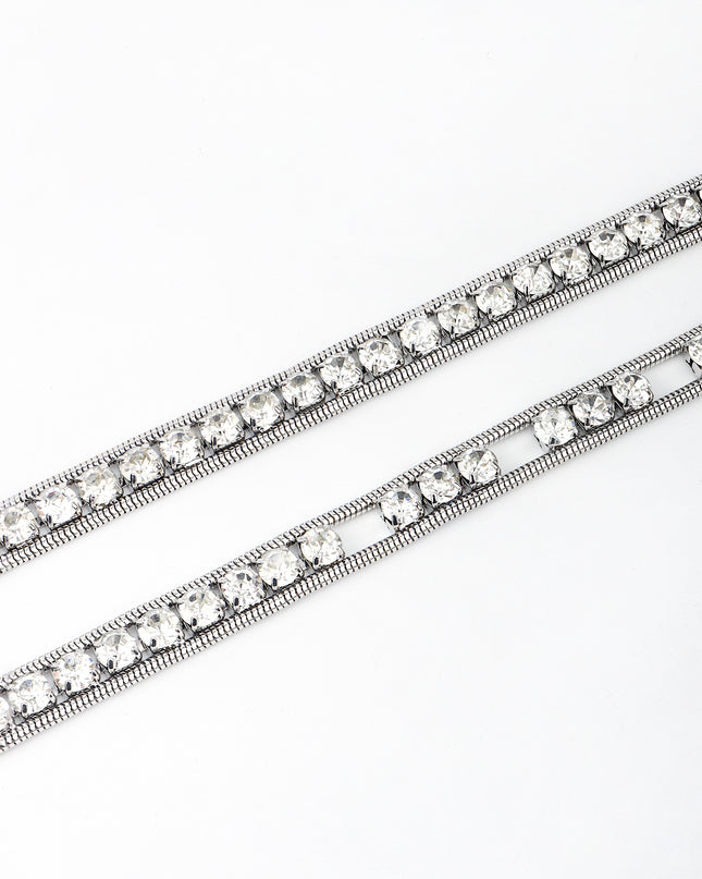 Rhinestone Metal Belt