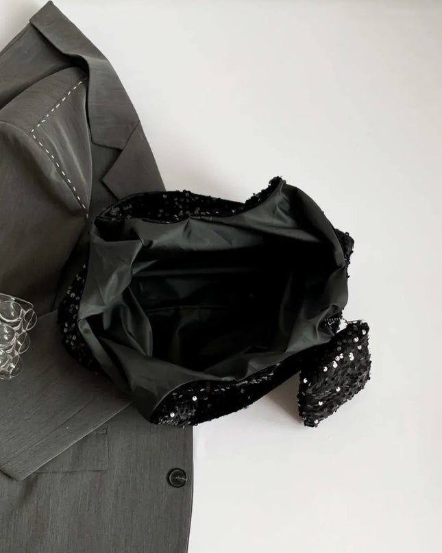 Sequin Polyester Handbag 