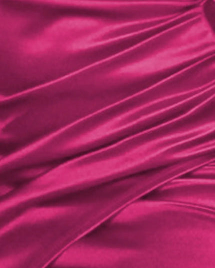 Ruched Spaghetti strap Wrap Dress 