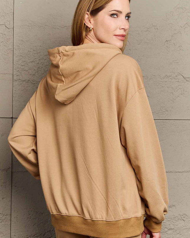 Simply Love Simply Love Full Size DEAR MAMA Flower Graphic Hoodie