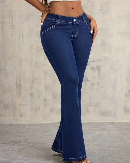 Flare Jeans with Pockets