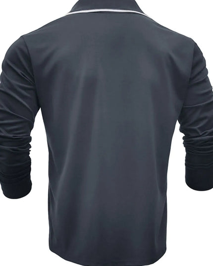 Men's Classic Long Sleeve Polo Shirt