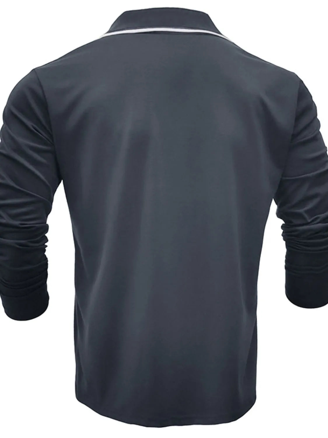 Men's Classic Long Sleeve Polo Shirt