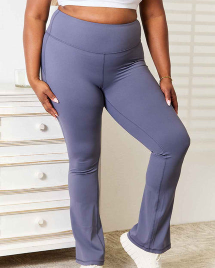 Millennia Basic Bae Wide Waistband Bootcut Sports Pants