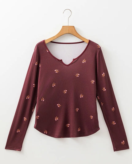Floral Long Sleeve T-Shirt