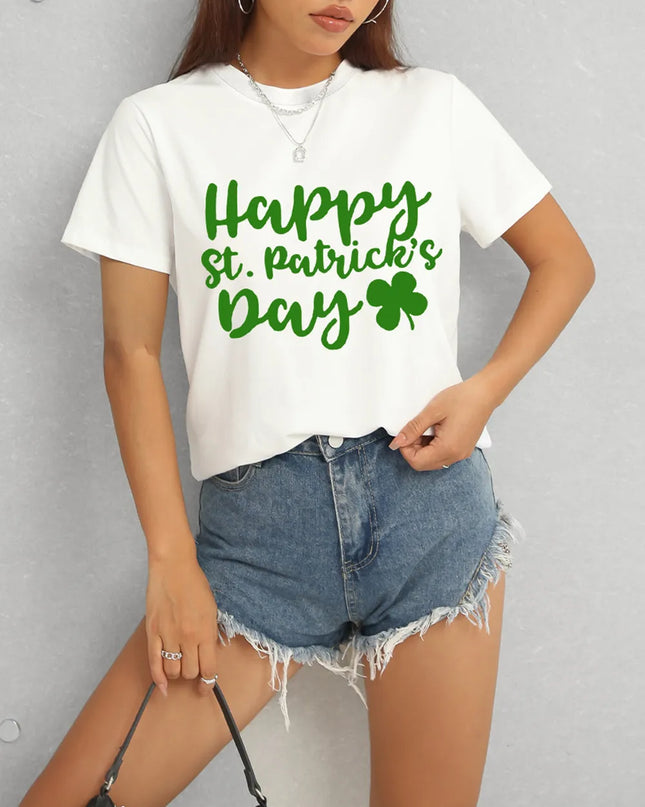 HAPPY ST. PATRICK'S DAY Short Sleeve T-Shirt