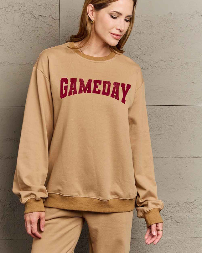 Simply Love Simply Love Full Size GAMEDAY Graphic Sweatshirt