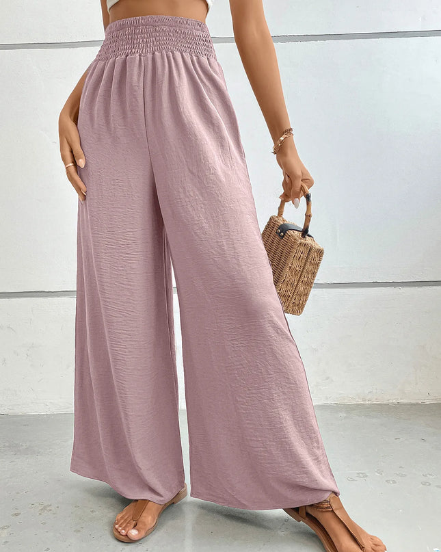 High-Waisted Wide Leg Pants