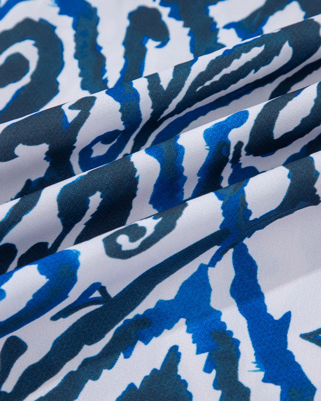 Paisley Print Long Sleeve Blouse