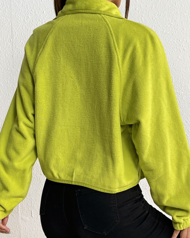 Snap Down Collared Jacket