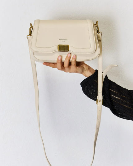 David Jones PU Leather Crossbody Bag