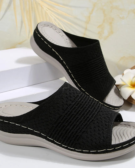 Mesh Open Toe Sandals