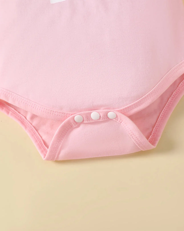 Children's Ruffled Graphic Bodysuit and Skirt Set