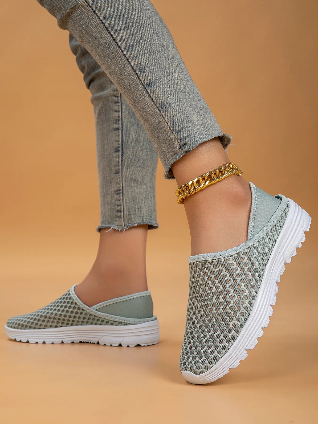 Breathable Mesh Slip-Ons