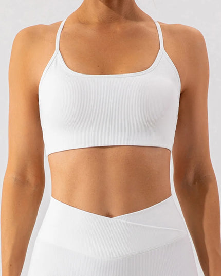 Spaghetti Strap Active Bra 