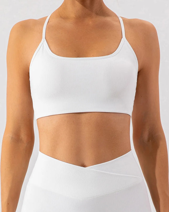 Spaghetti Strap Active Bra 