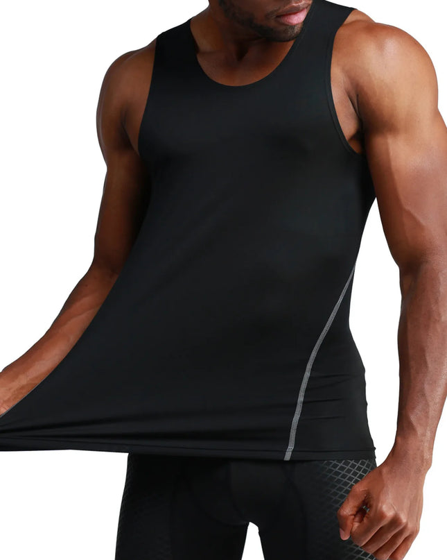 Men's Full Size Round Neck Active Tank Plus Size