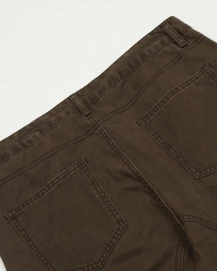 Men's Cargo Jeans with Multi-Pocket
