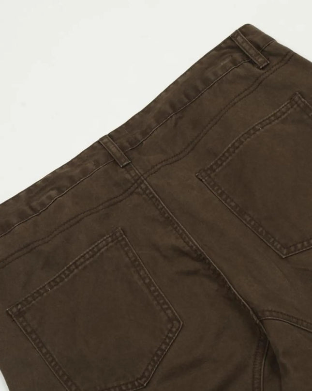 Men's Cargo Jeans with Multi-Pocket