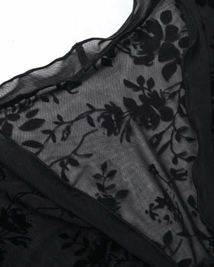 Double Tied Long Sleeve Blouse 