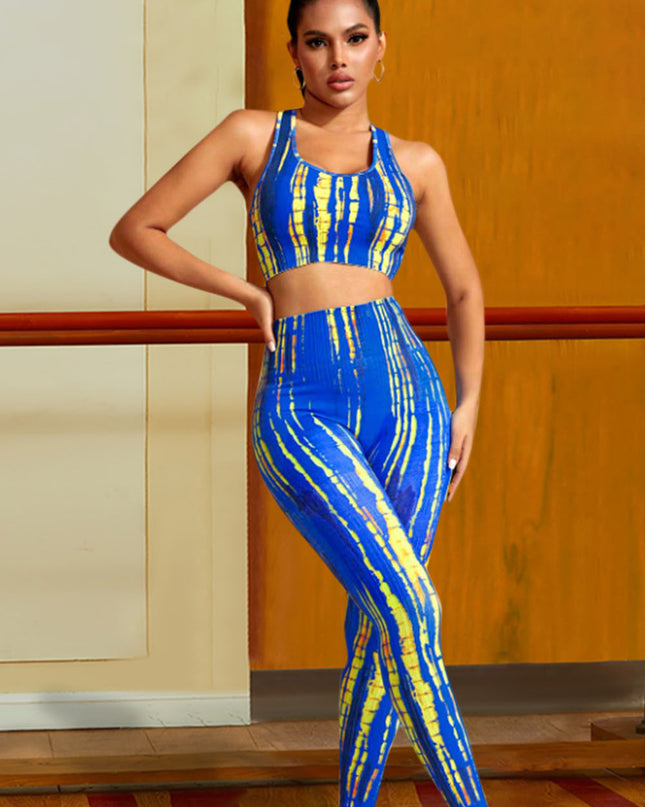 Sports Tank and Leggings Set 