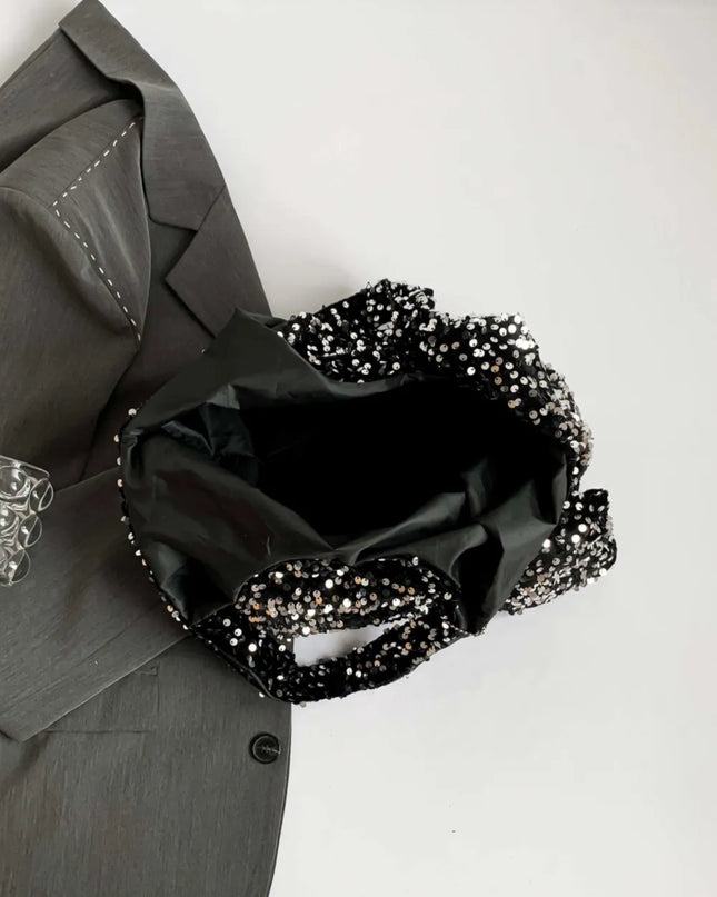 Sequin Polyester Handbag 