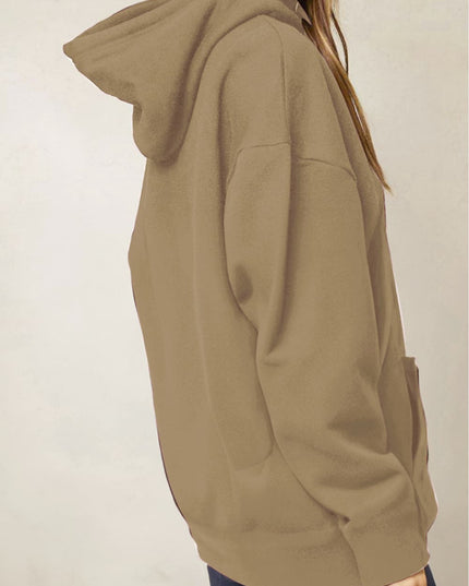 Simply Love Simply Love Full Size Dog Paw Slogan Graphic Hoodie