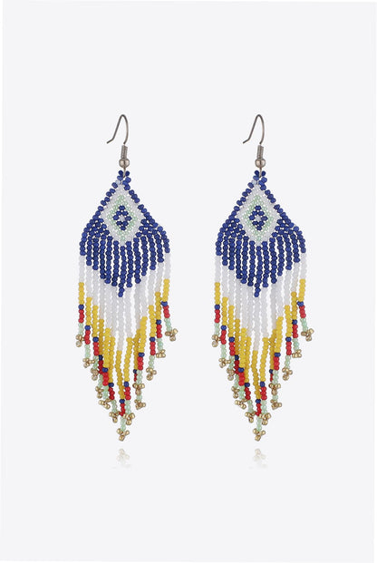 Beaded Dangle Earrings 