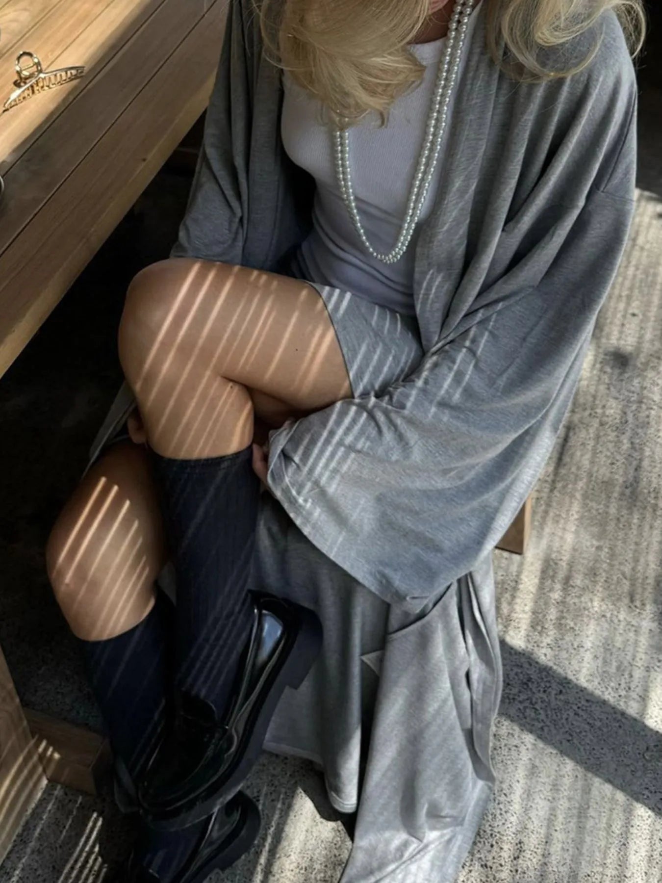 Cami Shorts and Open Front Cardigan Three Piece Set