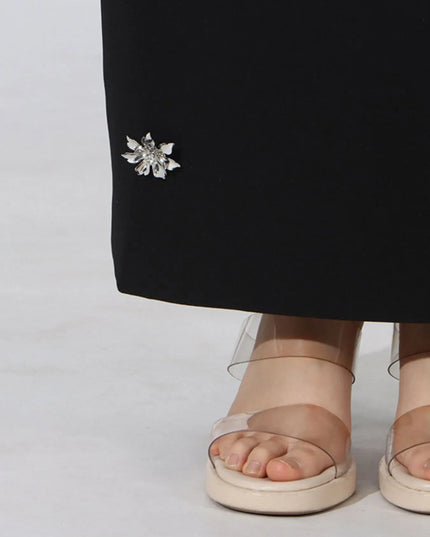 Flower Sleeveless Vest and Skirt Set