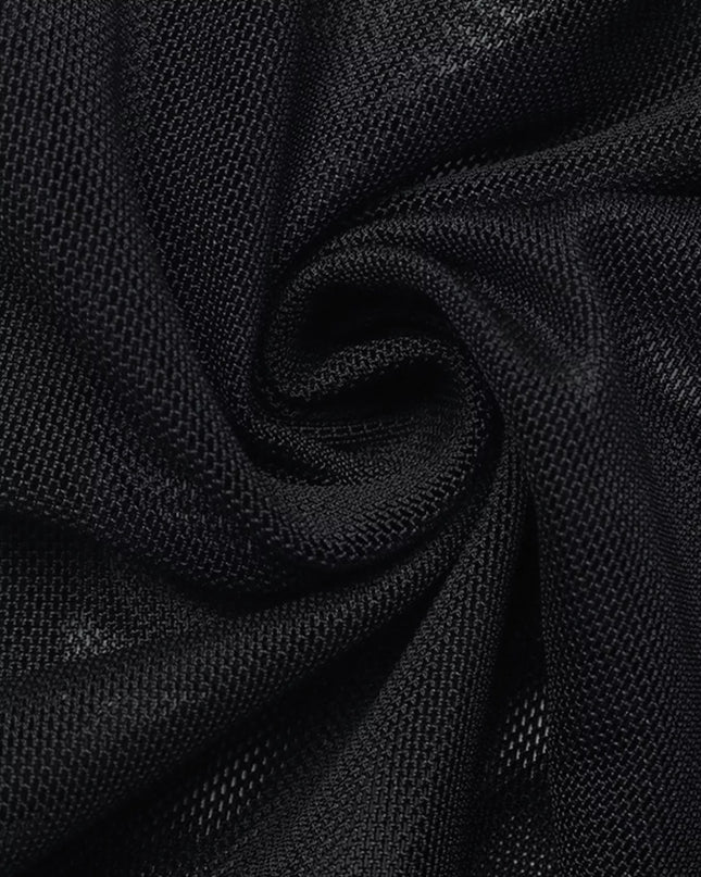 Flower Off-Shoulder Mesh Bodysuit