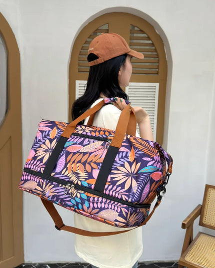 Canvas Printed Travel Bag