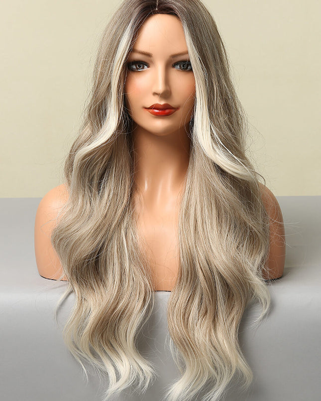 Full Machine Made Long Wave Wigs 26'' 
