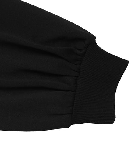 Heart Print Long Sleeve Sweatshirt