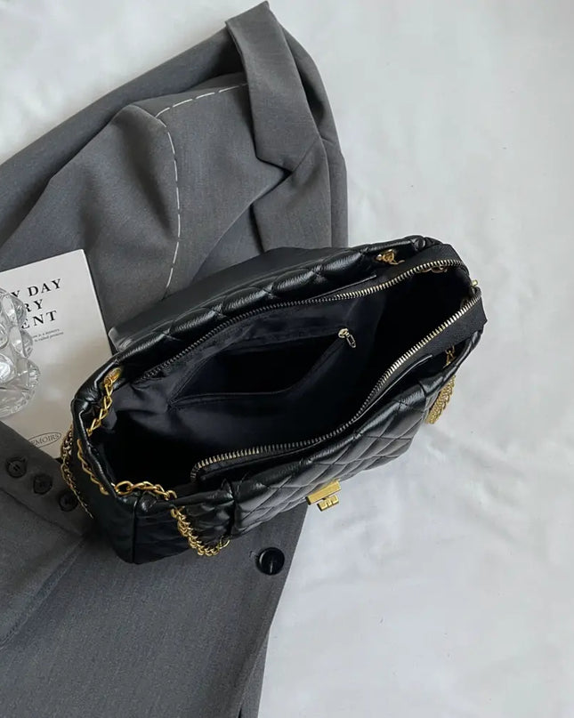 PU Leather Shoulder Bag 