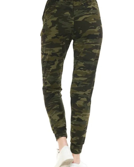 Leggings Depot Full Size Buttery Soft Joggers with Drawstring Plus Size