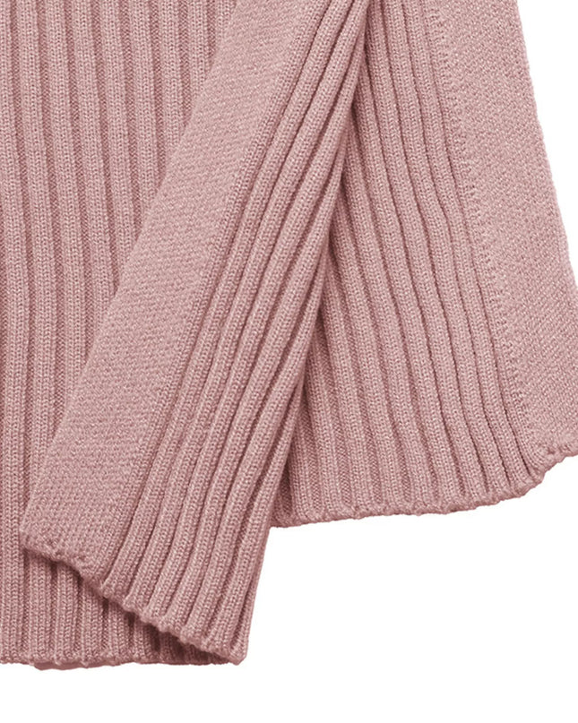 Ribbed Knit Square Neck Bodycon Sweater Dress