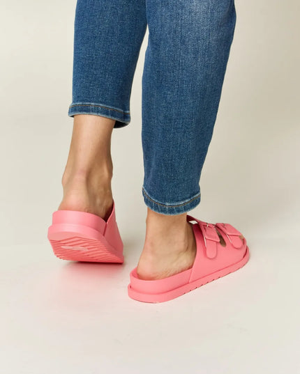 Legend Double Buckle Open Toe Sandals