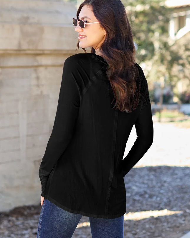 Basic Bae Full Size Round Neck Long Sleeve T-Shirt