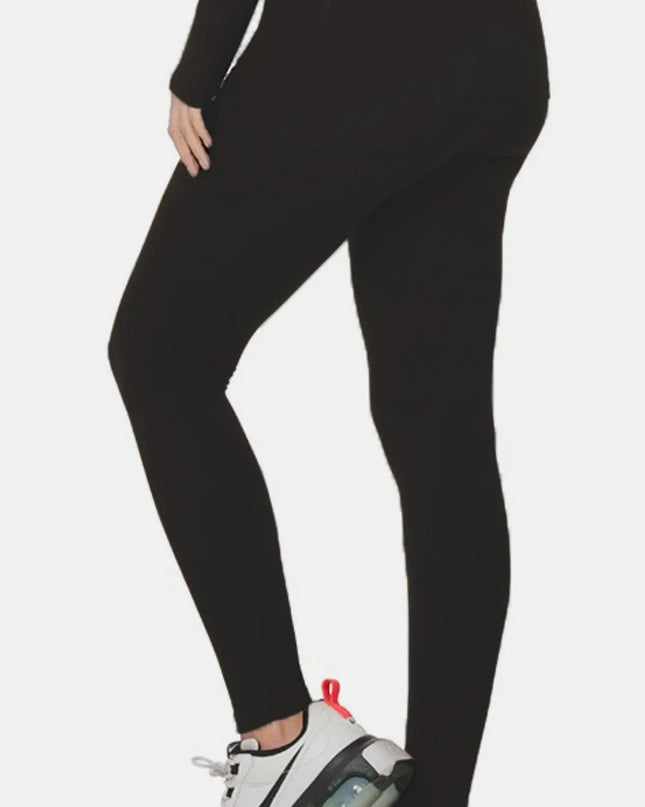 Zenana Full Size Turtleneck Top and Leggings Lounge Set 