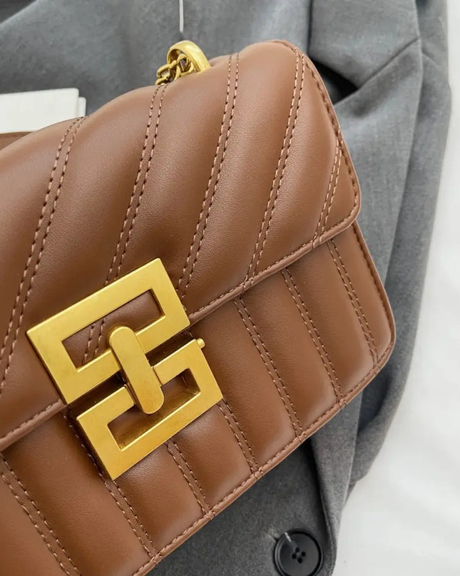 PU Leather Crossbody Bag 