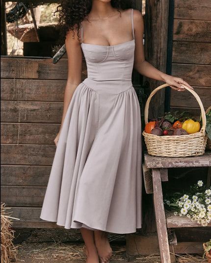 Ruched Sweetheart Neck Cami Dress