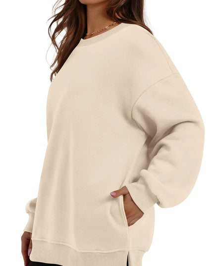Oversized Long Sleeve Crewneck Sweatshirt