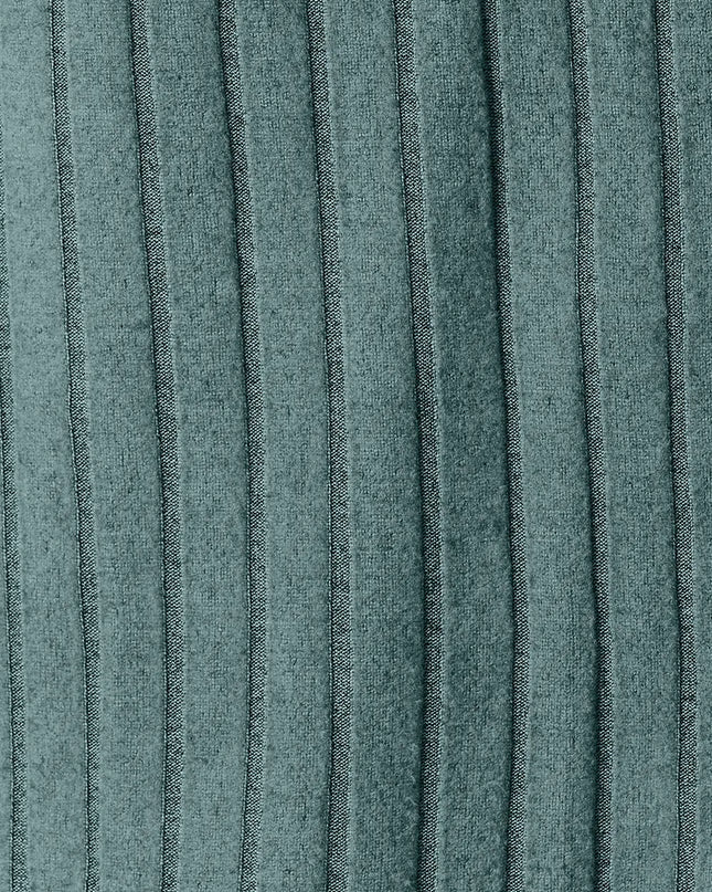 Basic Bae Full Size Ribbed Round Neck Long Sleeve Slit Top