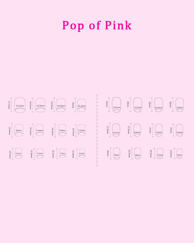 SO PINK BEAUTY Press On Nails 2 Packs 